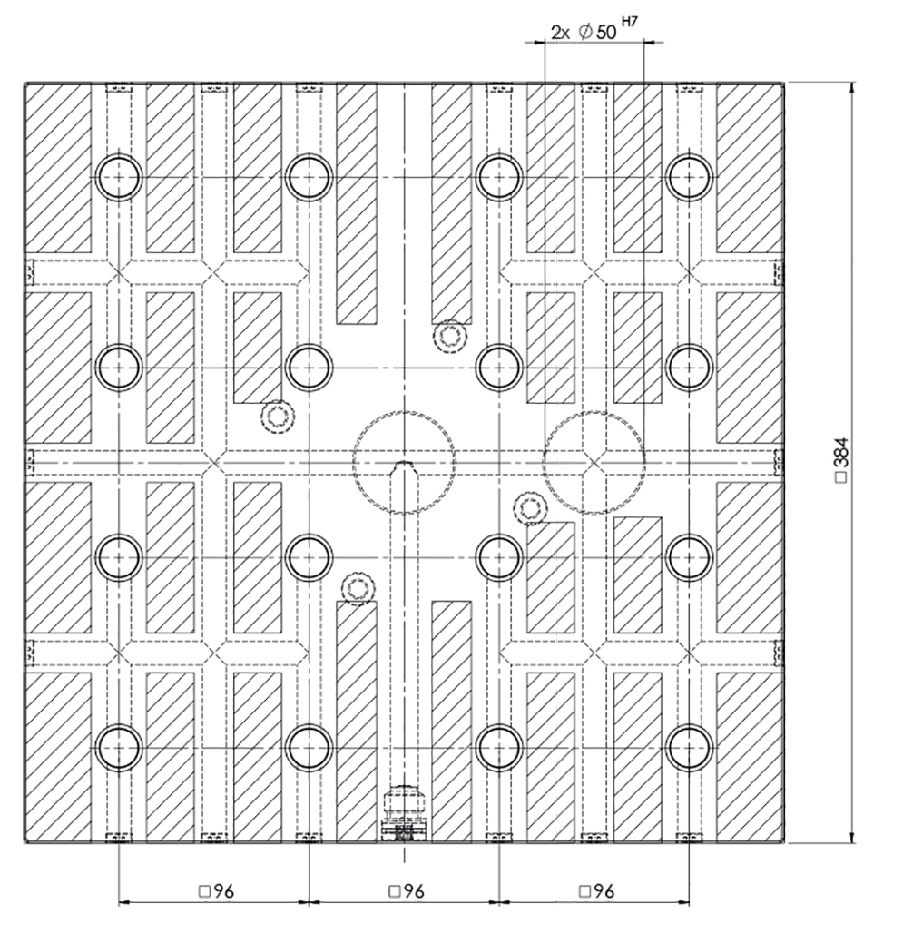 Plateau, Approach for Harbour : Set 5044-1